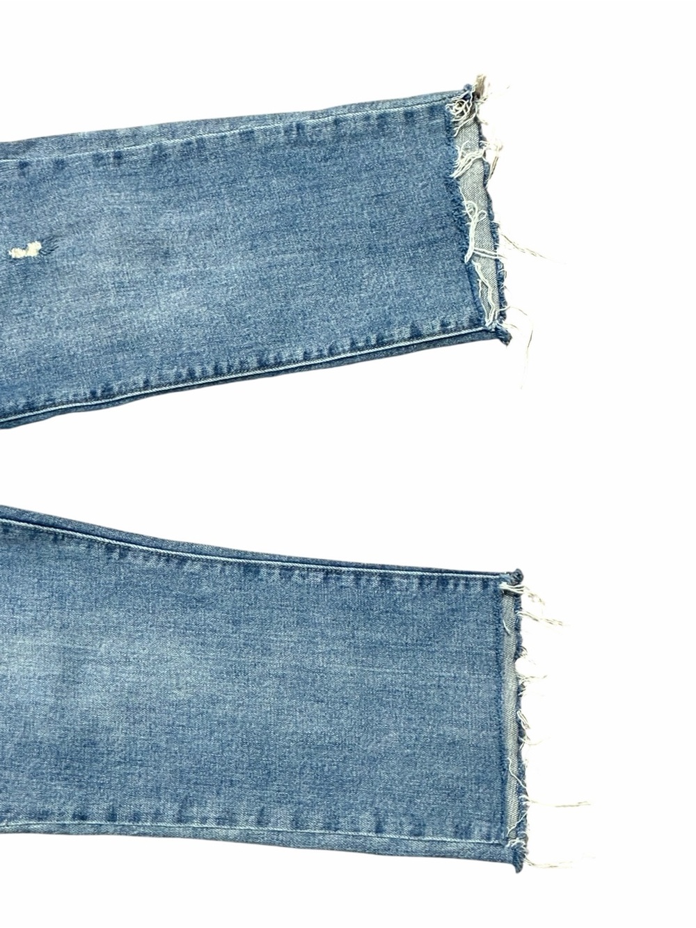Oliver Logan Crosby Relaxed Taper Jeans Size 29p Slow Denim 29 Petite Crop Frey - Picture 3 of 12